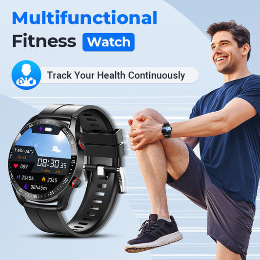 Nuevo reloj inteligente multifuncional【detecta el estado de salud 】Compatible con IOS y Android
