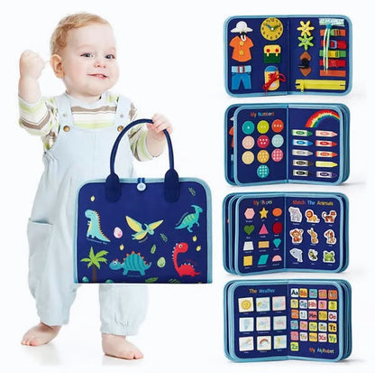 🔥TODDLER Tablero ocupado | Actividades de aprendizaje preescolar | Regalo para niños