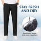 Hengittävät Unisex Ultra Stretch -vapaa-ajan housut
