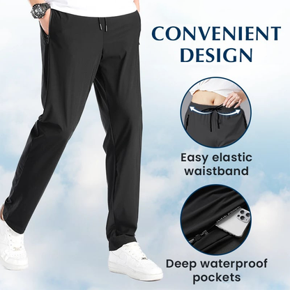 Hengittävät Unisex Ultra Stretch -vapaa-ajan housut
