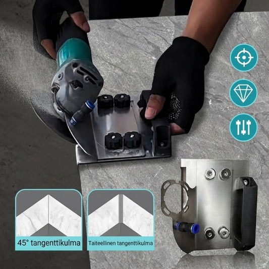 🔥Kulmahiomakoneen jalusta laattojen 45° viisteiden leikkaamiseen