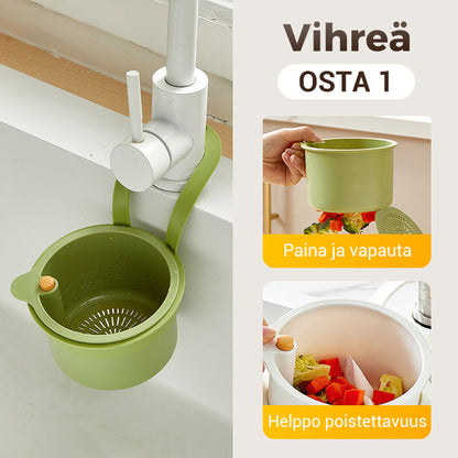 🎉 Osta 3, Saat 2 ILMAISEKSI – Monikäyttöinen keittiön tiskialtaan siiviläkori