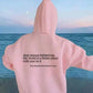 ✨'Querida persona detrás de mí' ✨Sudadera con capucha de gran tamaño