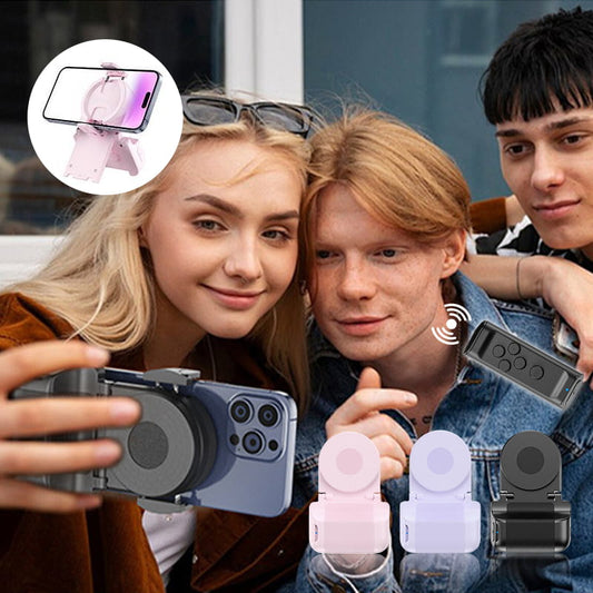 Älypuhelimen kuvauskahva langattomalla etälaukaisimella