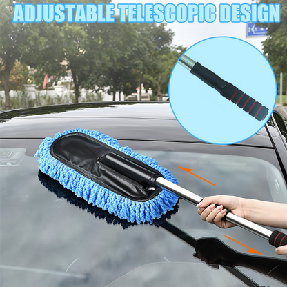Cepillo de cerveza suave extensible para lavado de automóviles