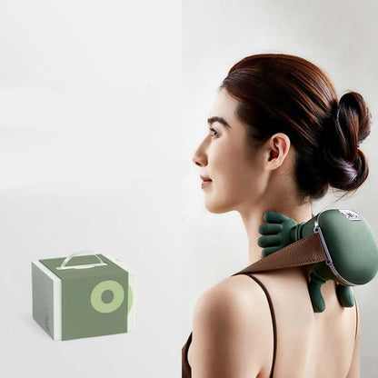 💆‍♂️ 69% OFF WHILE STOCKS LAST! ✨ Neck Massage Pillow - 3-Speed Heat Therapy, Relieves Pain & Stress, Portable for Home/Office 🔥📦