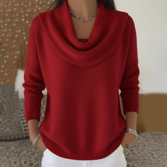 Suéter de Cuello Vuelto Elegante y Acogedor para Mujer