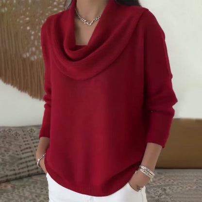Suéter de Cuello Vuelto Elegante y Acogedor para Mujer