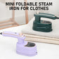 Mini Plancha de Vapor Plegable para Ropa