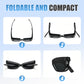 Gafas de Sol Plegables y Compactas para Sobreponer