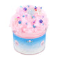 Slime nube esponjoso y no pegajoso con adorables charms