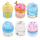 Slime nube esponjoso y no pegajoso con adorables charms