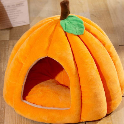 Warm & Cozy Semi-Enclosed Pet Bed