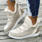 Women's Casual Cozy Mid-Calf Snow Boots