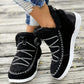 Women's Casual Cozy Mid-Calf Snow Boots