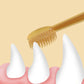 Cepillo de dientes para mascotas con raspador lingual