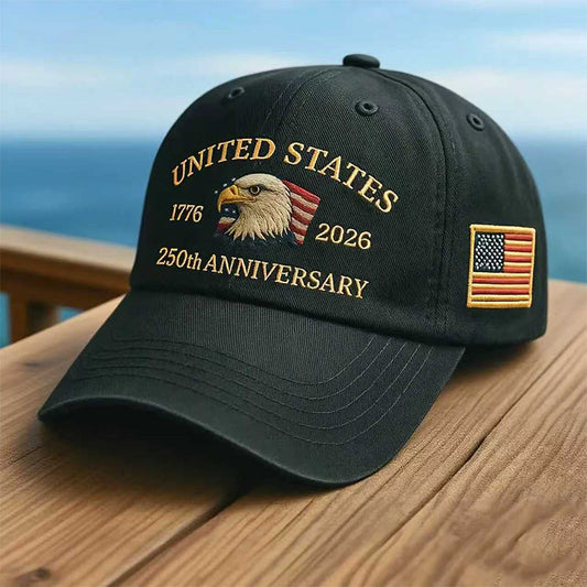 United States 250th Anniversary Commemorative Baseball Cap