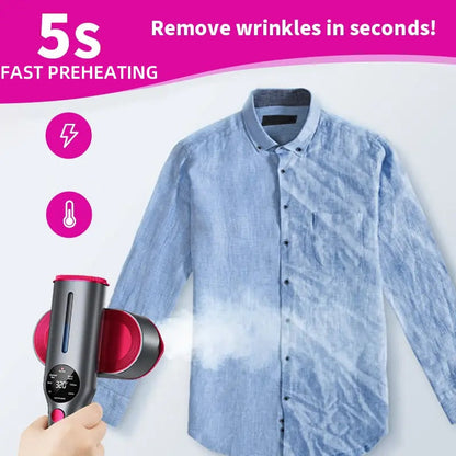 📢📢58 % alennus – 2-in-1-höyrysilitysrauta ✨ Lämpiää 5 sekunnissa, poistaa 99,99 % pölypunkkeja ja on ihanteellinen matkakumppani! 🧳👗